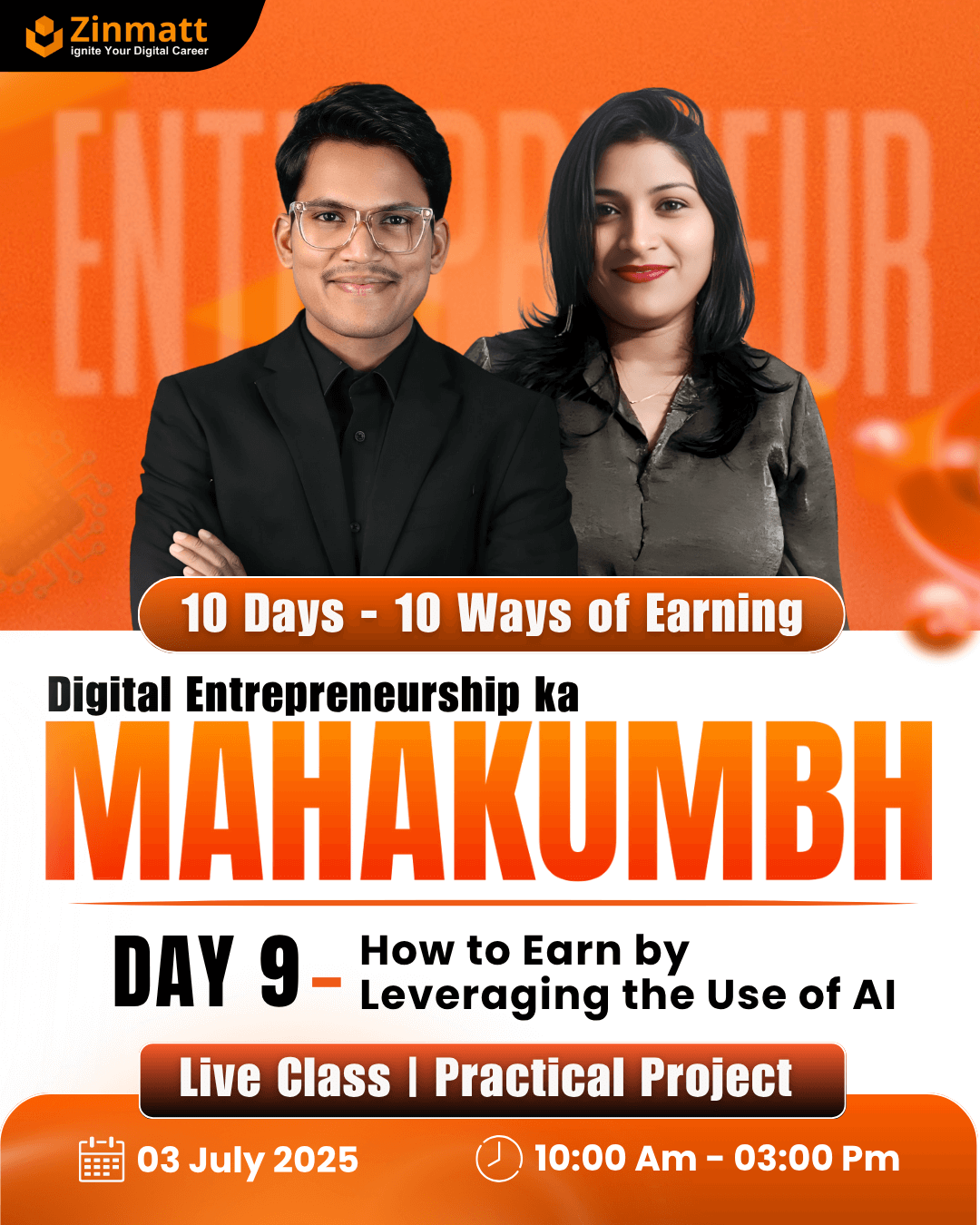 Zinmatt Mahakumbh Day 8 Poster