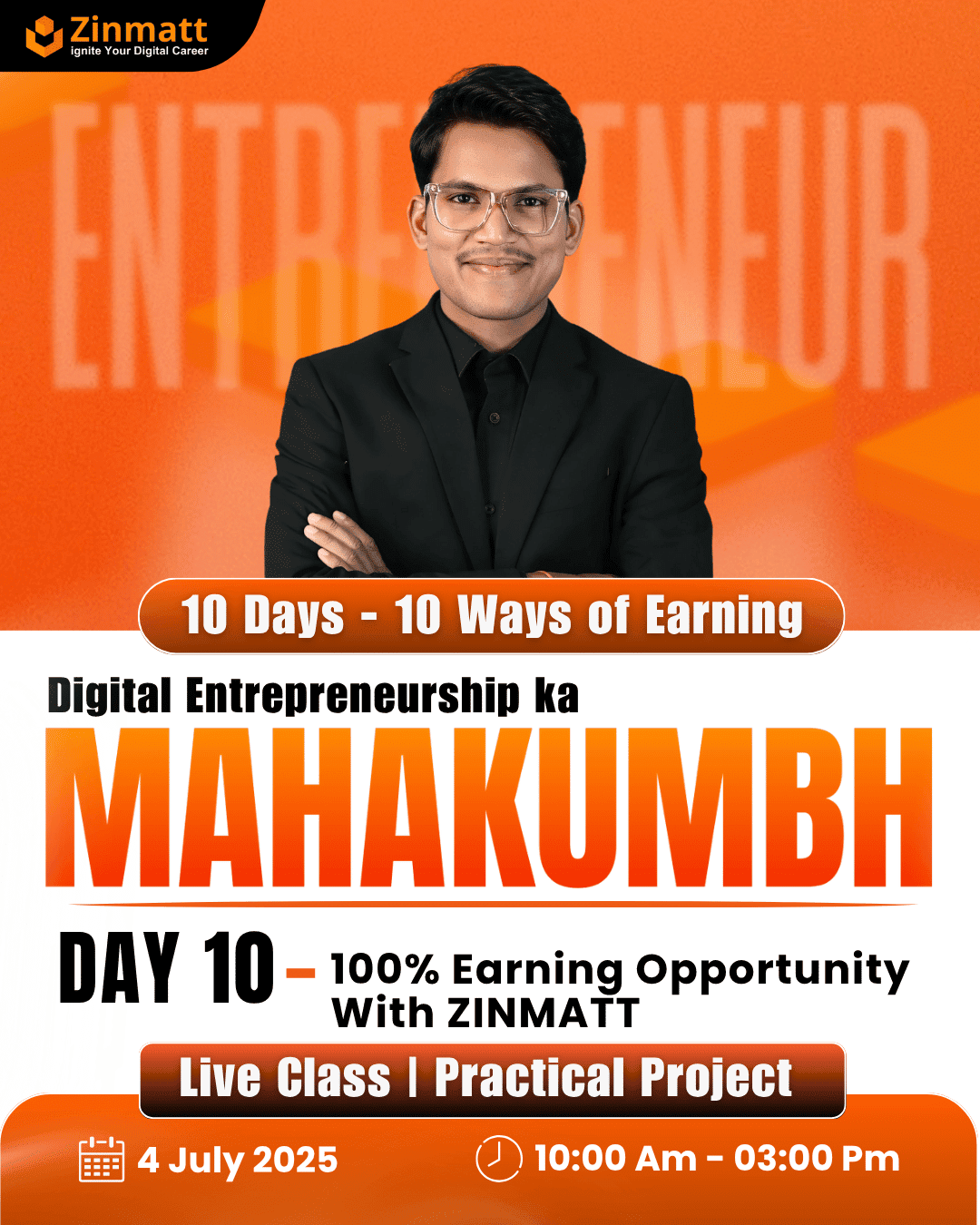 Zinmatt Mahakumbh Day 10 Poster