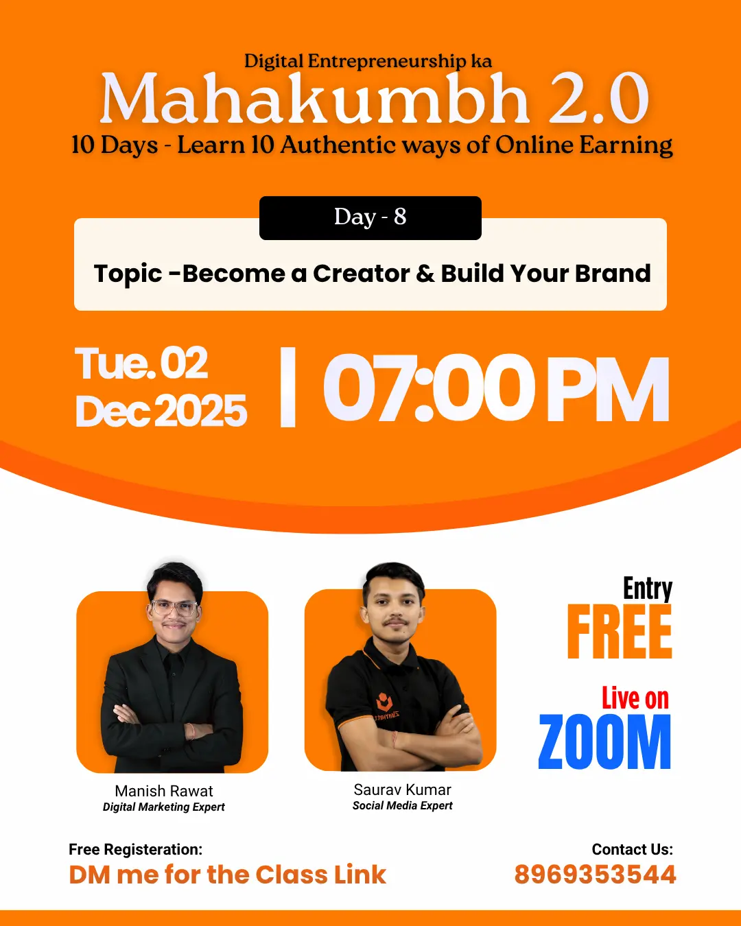 Creator & Brand Poster