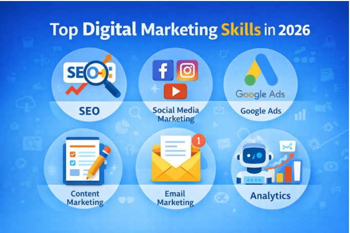 Top digital Marketing skills in 2026