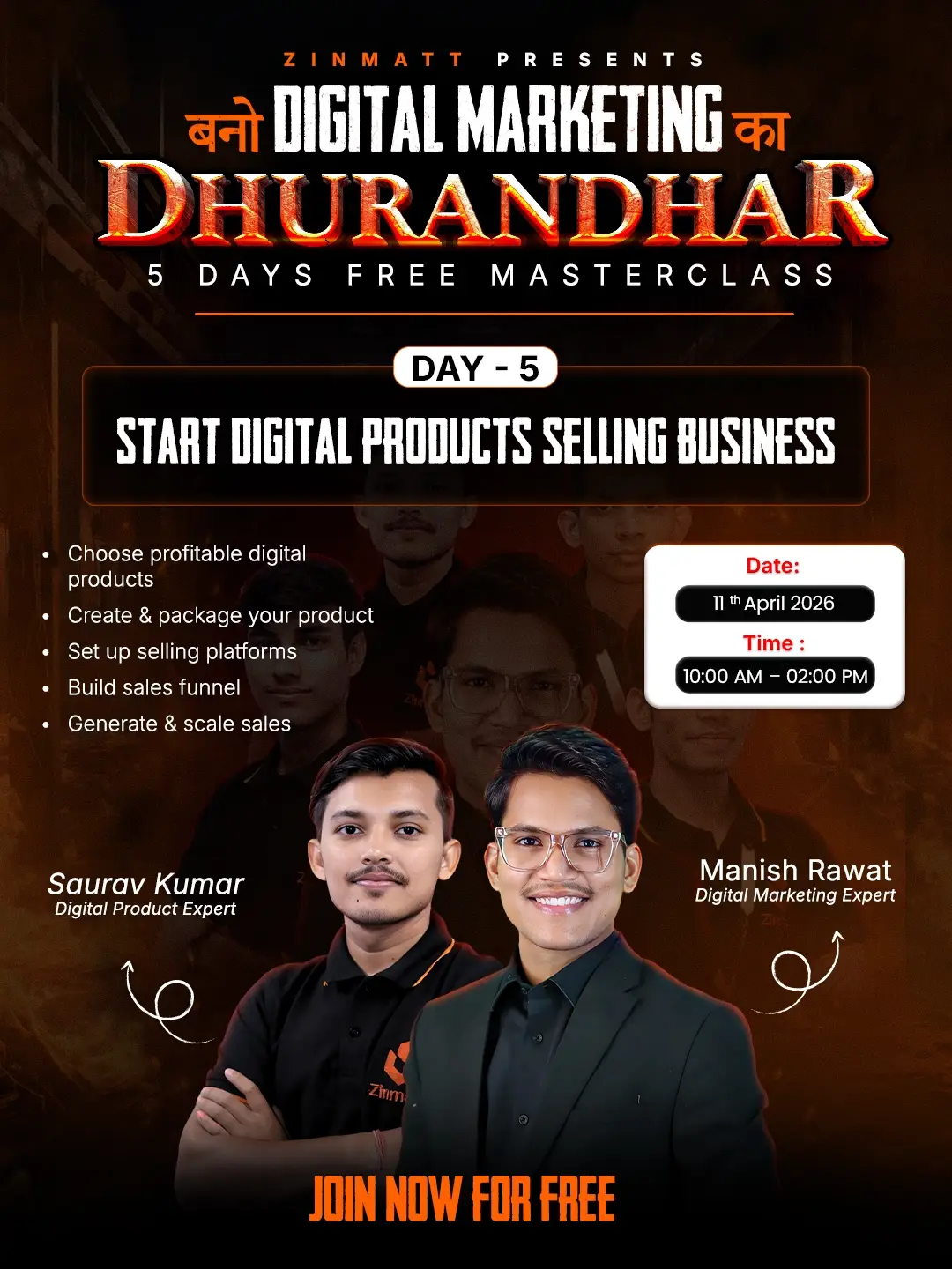 Day 5 – Dhuranadhar Masterclass Poster