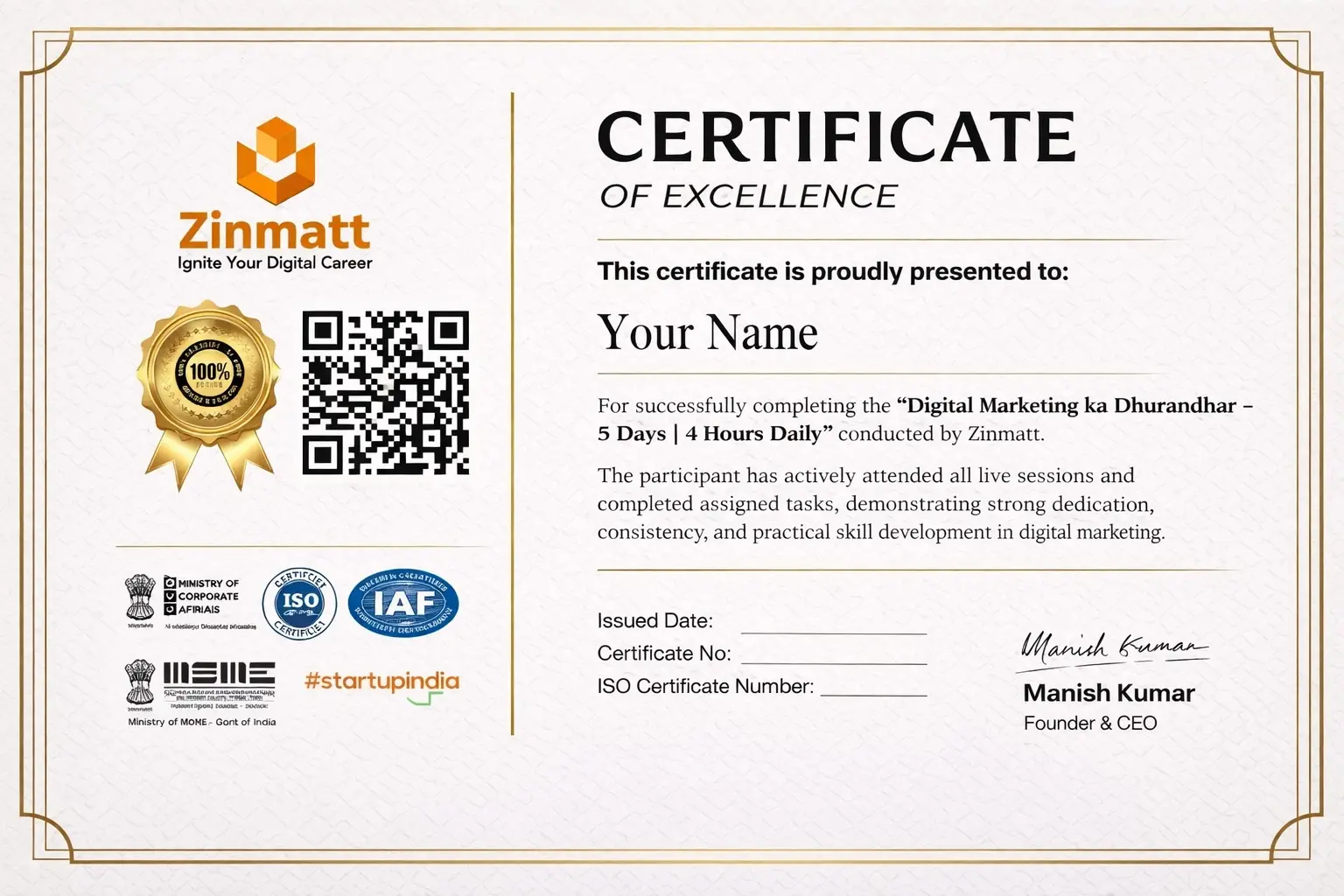 Dhurandhar Certificate Preview